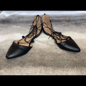 Mix No 6 Lace up Flats